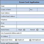 green card lottery application form